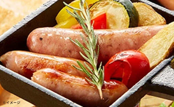 「国産荒挽フランクフルトソーセージ」500g - Image 2