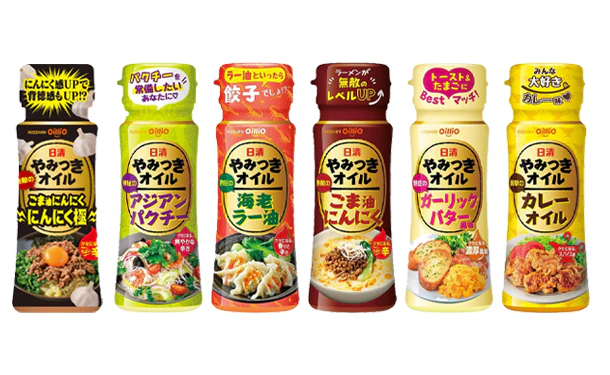 「日清やみつきオイル 6種アソートセット」90g - Image 2