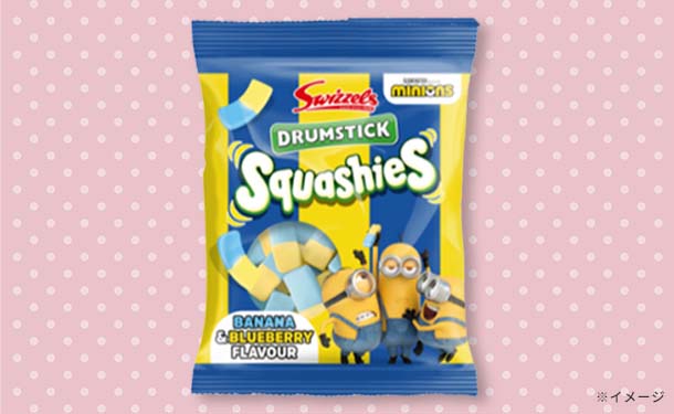 スイツェル「スクアッシー ミニオンズ（バナナ＆ブルーベリー風味）」140g - Image 3