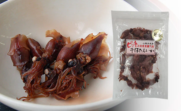 「そのまま食べる干しホタルイカ ピリ辛醤油味」60g