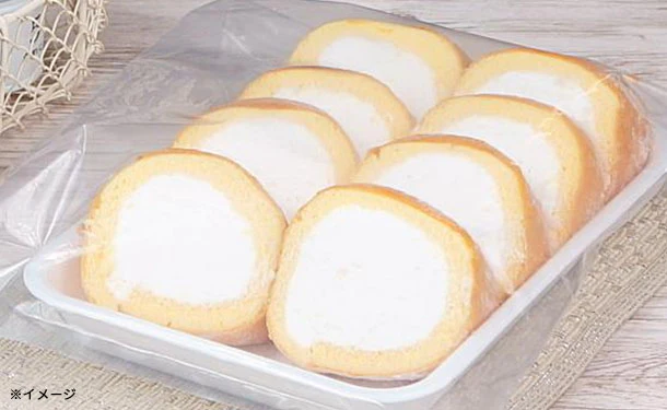 「カットロールケーキ プレーン」500g - Image 3