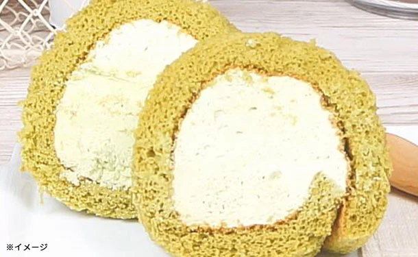 「カットロールケーキ 抹茶」500g - Image 2