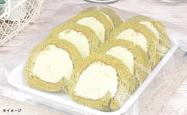 「カットロールケーキ 抹茶」500g - Image 3