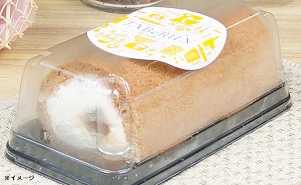 「みるくクリームの生チョコロールケーキ」 - Image 3