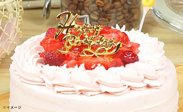「ピンクの ショートケーキ 5号」 - Image 6