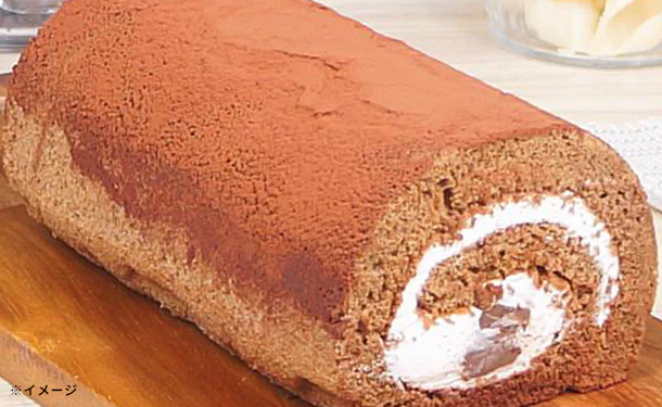 「ティラミス風生チョコ入りロールケーキ」 - Image 2