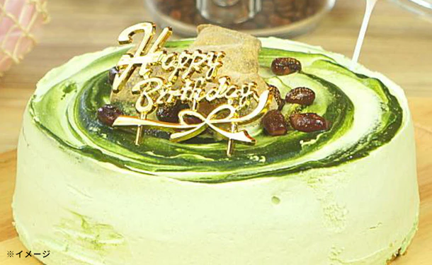「黒糖わらびもちと八女抹茶クリームのケーキ 5号」 - Image 6