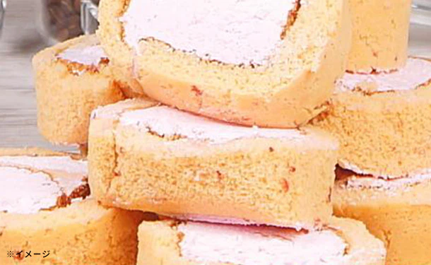 「カットロールケーキ いちご」500g - Image 2