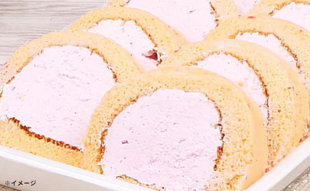 「カットロールケーキ いちご」500g - Image 4