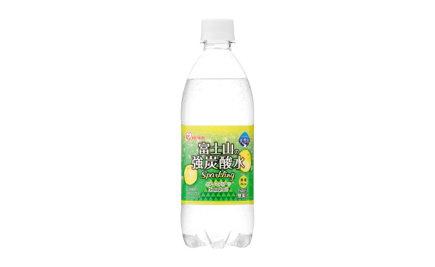 アイリスフーズ「富士山の強炭酸水 グレープフルーツ」500ml - Image 2