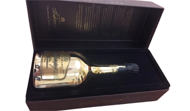 フランス産 白泡「ストラディバリウス 2009 レザーBOX入」750ml - Image 3