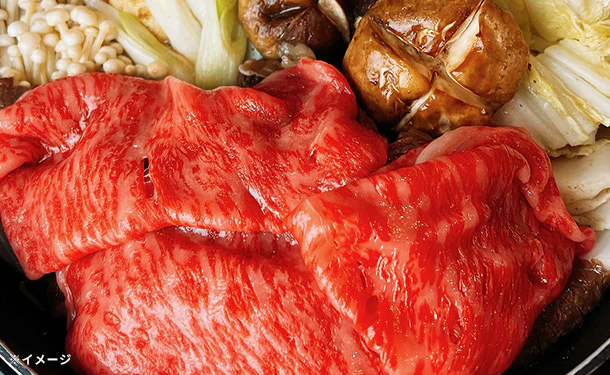 「黒毛和牛 サーロイン すき焼き用」400g - Image 3