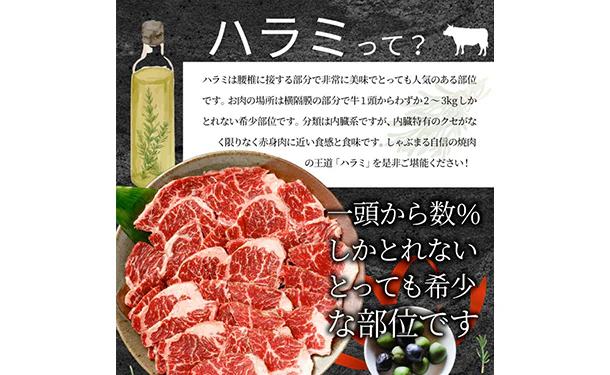 「贅沢赤身の牛ハラミ焼肉」250g - Image 4
