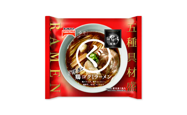 テーブルマーク「らぁ麺やまぐち監修 まるぐ 鶏コクラーメン」286g - Image 2