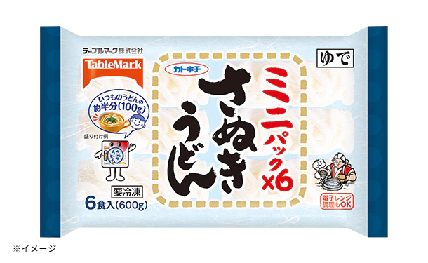 テーブルマーク「ミニパックさぬきうどん6食」600g - Image 2