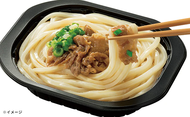 テーブルマーク「お皿がいらない ぶっかけ牛肉うどん」288g - Image 2