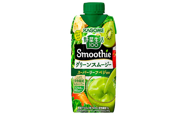 KAGOME「野菜生活100 Smoothieグリーンスムージー」330ml - Image 2