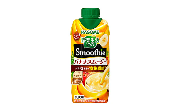 KAGOME「野菜生活100 Smoothieバナナ」330ml - Image 2