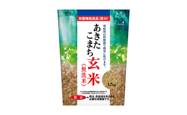 「あきたこまち玄米(鉄分)」1.7kg - Image 2