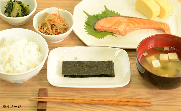 ニコニコのり「有明海産減塩味付のり卓上」80枚 - Image 3