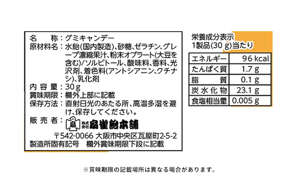 「プニフワ幸せ にくきゅうグミ グレープ味」 - Image 4