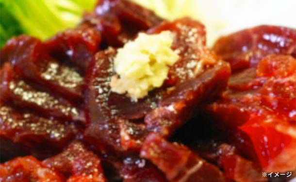 国産「鯨 赤切り落とし（イワシ鯨）」約500g - Image 2