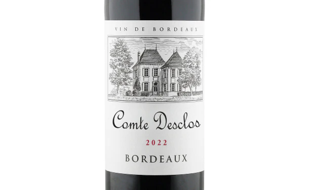 フランス産 赤「コント・デクロ ボルドー・ルージュ」750ml - Image 2