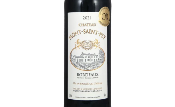 フランス産 赤「シャトー・モン・サン・ペイ・ボルドー・ルージュ」750ml - Image 2