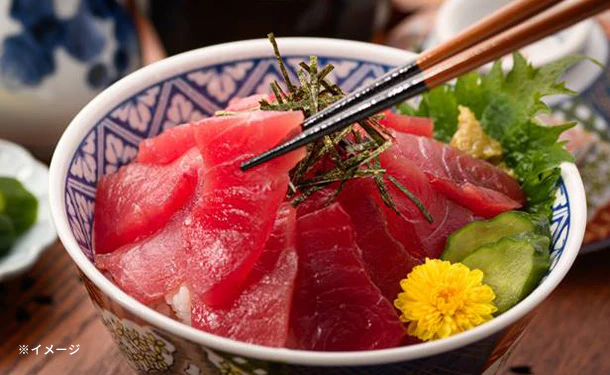 「訳あり 天然メバチマグロ柵 不揃い 6~10柵」1kg - Image 2