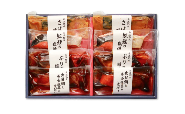 「氷温熟成 焼魚・煮魚セット（縁）」計8パック - Image 2
