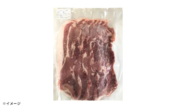 「富士山麓LYB豚 焼き肉用もも大判スライス」500g - Image 2