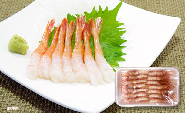 北海道産「ボタン海老 有頭中むき（生食用）」14尾 - Image 2