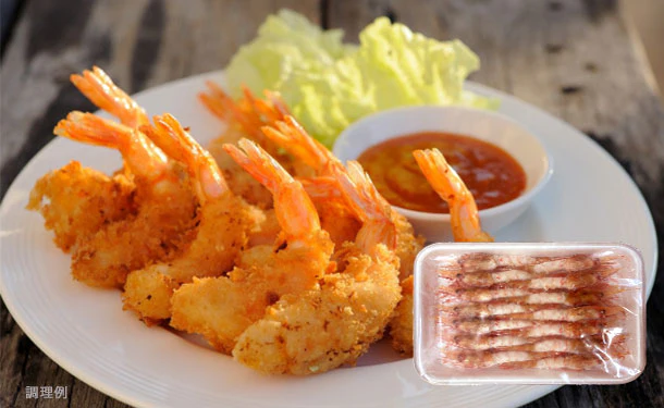 北海道産「ボタン海老 有頭中むき（生食用）」14尾 - Image 3