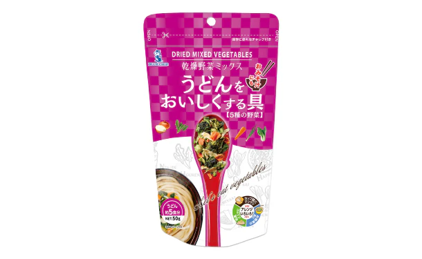 「乾燥野菜ミックスR うどんをおいしくする具」50g - Image 4