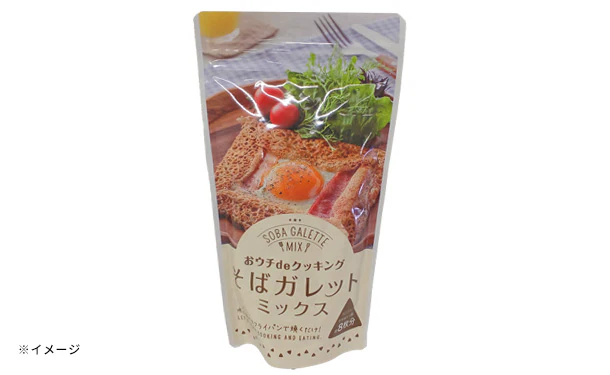 松屋製粉「おウチdeそばガレットミックス」200g - Image 2