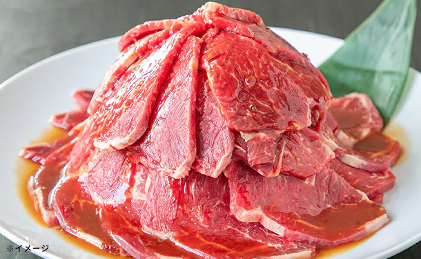 「ギガ盛り 牛タン切り落とし＆牛ハラミ 焼肉セット」2kg - Image 4