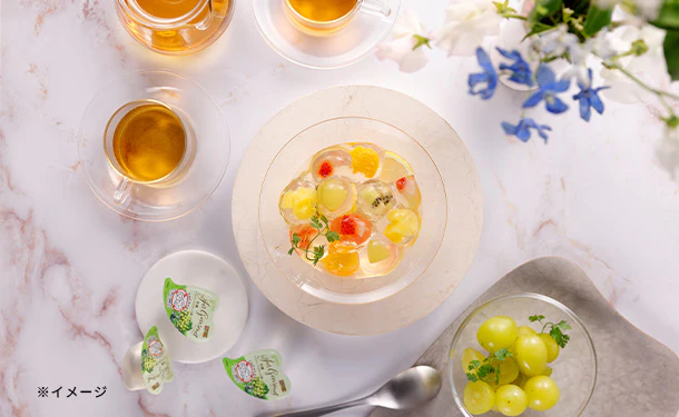 マンナンライフ「蒟蒻畑For Gourmet 芳潤シャインマスカット味」200g - Image 4