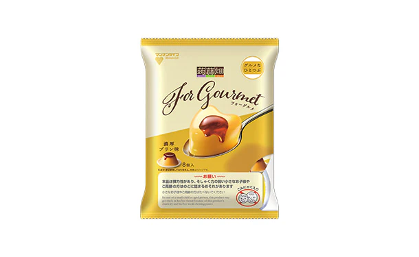 マンナンライフ「蒟蒻畑For Gourmet 濃厚プリン味」200g - Image 2