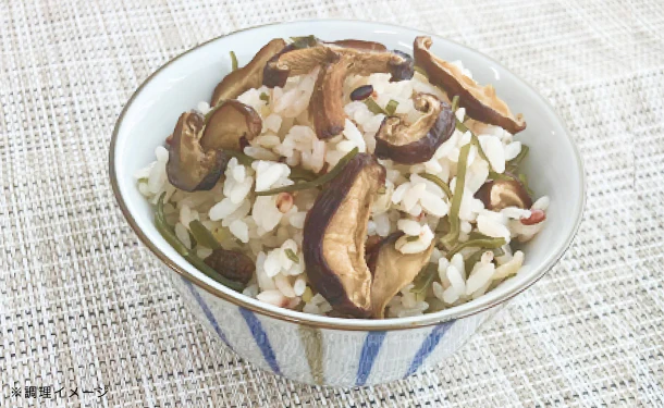 「国産だし炊き雑穀ごはん（いわきゴールド椎茸）」2合 - Image 4