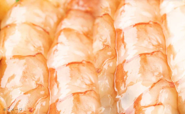 「赤えび ぐるむき 生食可 サイズMIX」1kg - Image 3