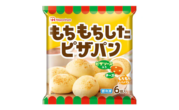 日本ハム「もちもちしたピザパン（6個入）」 - Image 2