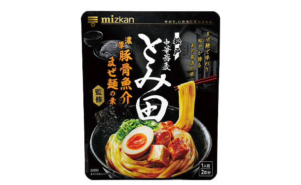 Mizkan「中華蕎麦とみ田監修 濃厚豚骨魚介まぜ麺の素」2回分 - Image 2