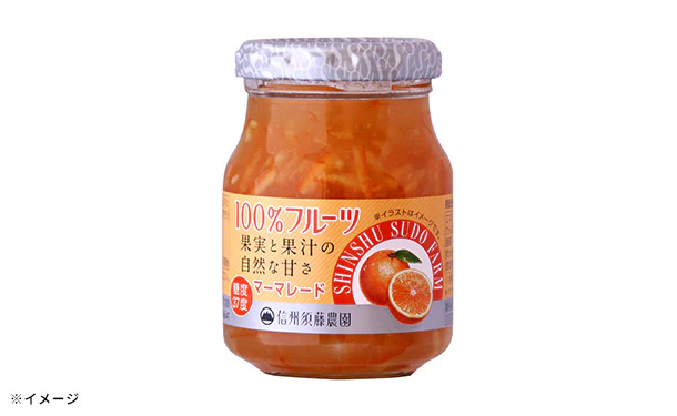 スドージャム「100%フルーツ マーマレード」185g - Image 3