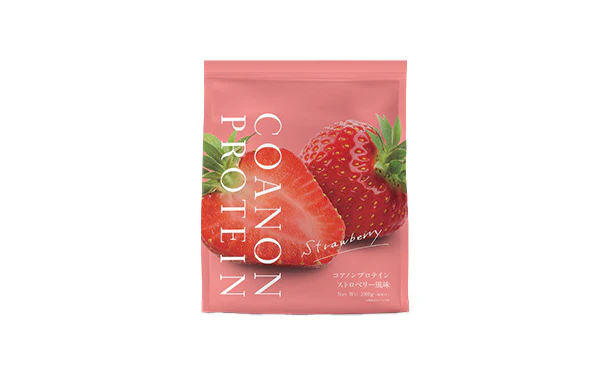 COANON「プロテイン ストロベリー風味」280g - Image 2