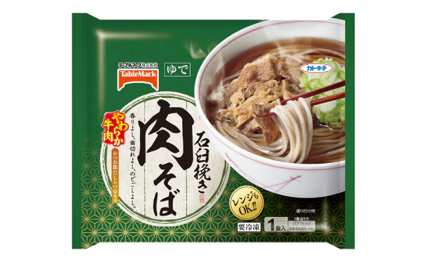 テーブルマーク「石臼挽き肉そば」251g - Image 3