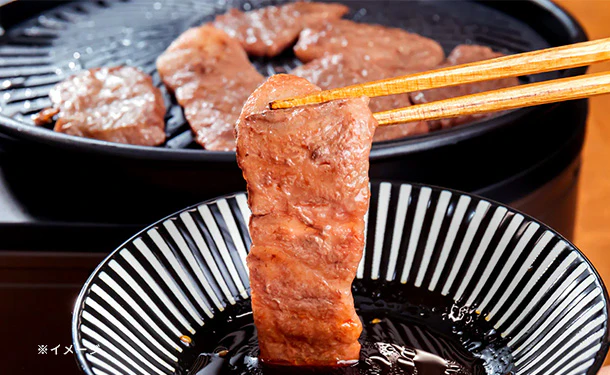 「国産黒毛和牛A5等級 カルビ焼き肉用（バラ）」500g - Image 4