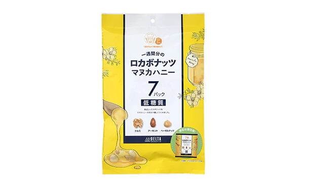 「一週間分のロカボナッツ マヌカハニー」7パック入 - Image 2