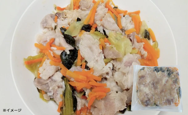 三水フーズ「豚肉とチンゲン菜の中華煮」360g