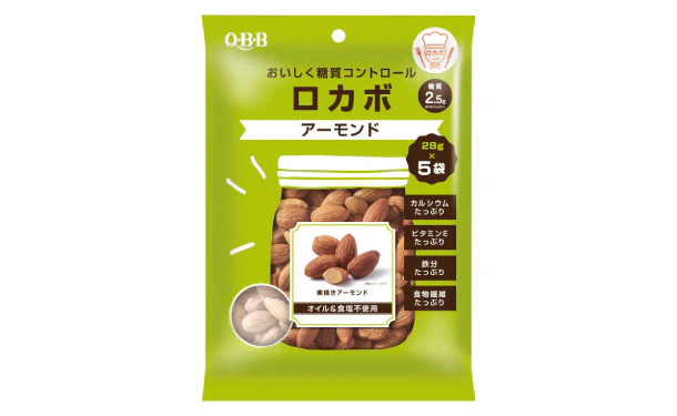 QBB「ロカボアーモンド（28g×5袋）」 - Image 3