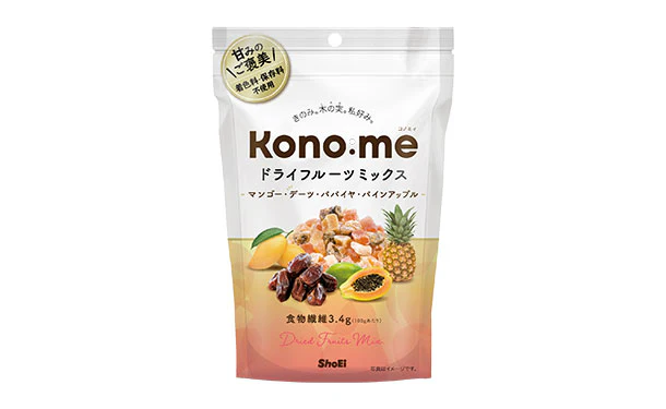 Kono:me「ドライフルーツミックス デーツ入り」100g - Image 2